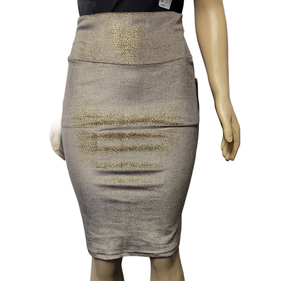 Lularoe Brushed Velvet Skirt S - Picture 5 of 9